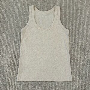 LOFT Cream Cotton Top